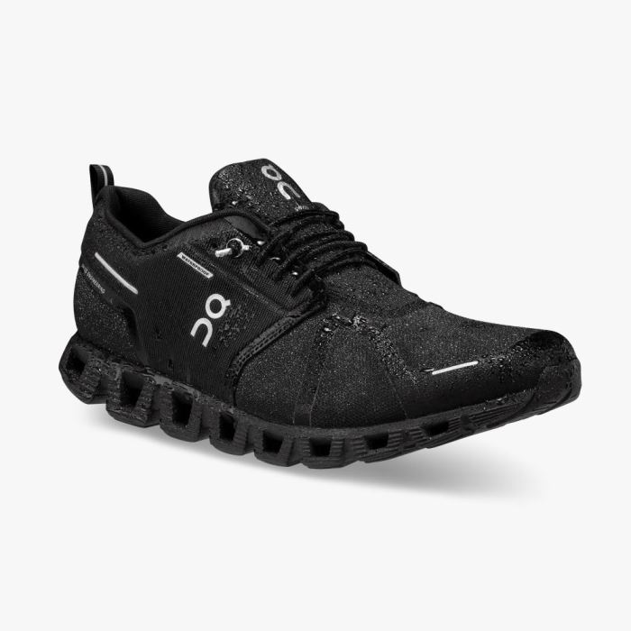 Tenis Para Correr On Baratos - Cloud 5 Impermeables Hombre Negros